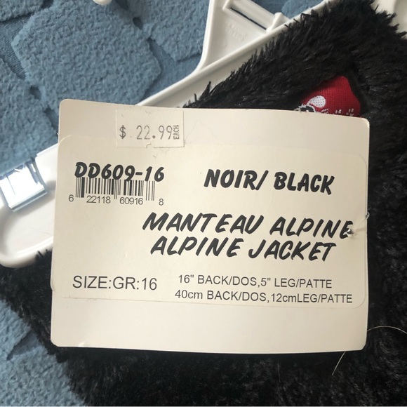 Daba Doo Dog Sweater - NWT - very cute style with that goes down each leg - Picture 6 of 8